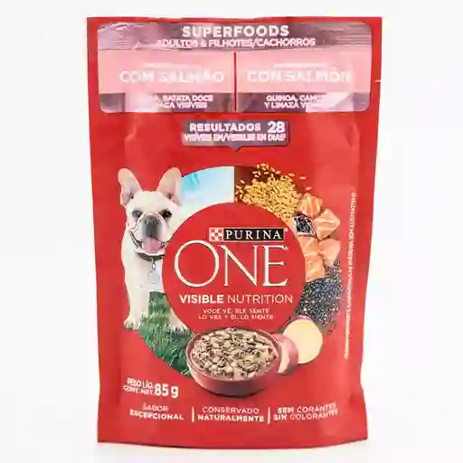 One Alimento para Perro Cachorro y Adulto Visible Nutrición