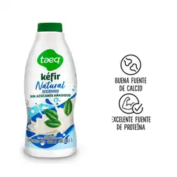 Taeq Kéfir Natural Descremado Sin Azúcar