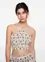 Top Light Offwhite Talla 20 Niñas Mango