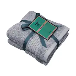 Setx2 Toallas 40x70 460gm Gris