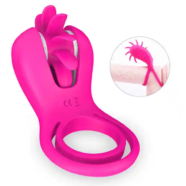 Wind Pink Anillo Vibrador