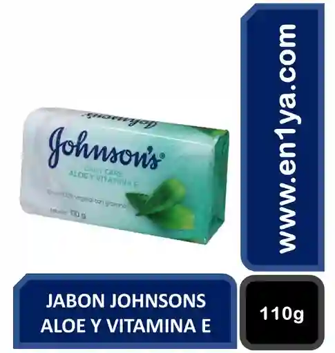  Johnson´s  Jabon Daily Care Aloe Y Vitamina E  