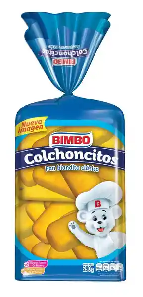 Bimbo Pan Blandito Colchoncitos 