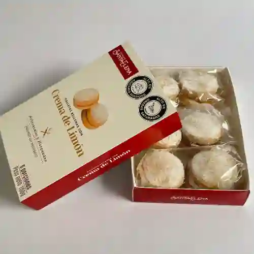 Galleta Rellena con Crema de Limón