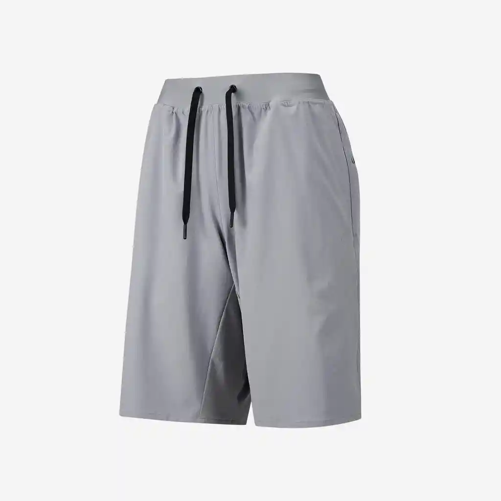 Pantaloneta Fitness Cardio Training Hombre Gris