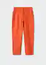 Pantalón Mogambo-H Naranja Talla XL Mujer Mango