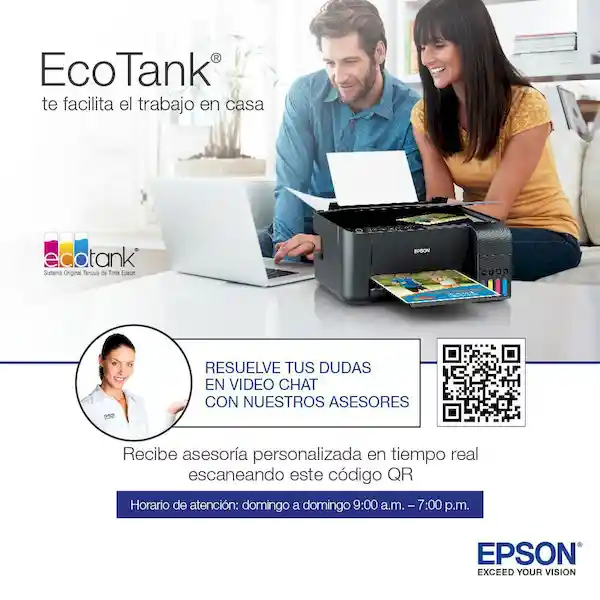 Epson Multifuncional Ecotank L3150 Carga Continua Wifi