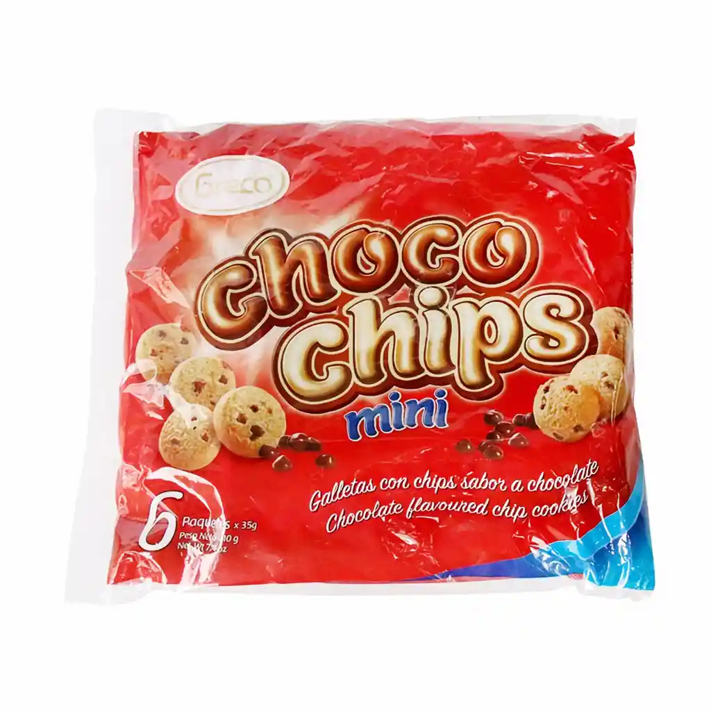 Greco Galleta Choco Chips Mini