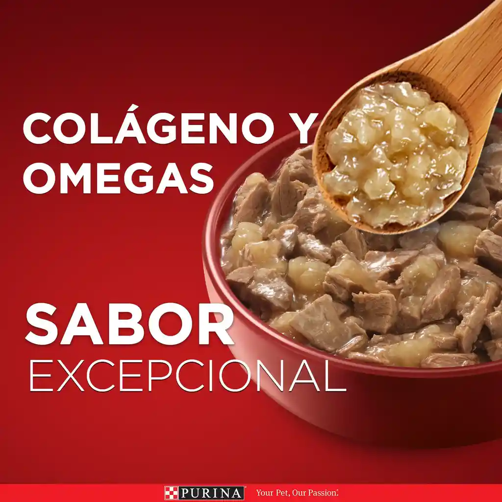 Comida húmeda para perros cachorros y adultos sabor a pollo Purina One x 85gr