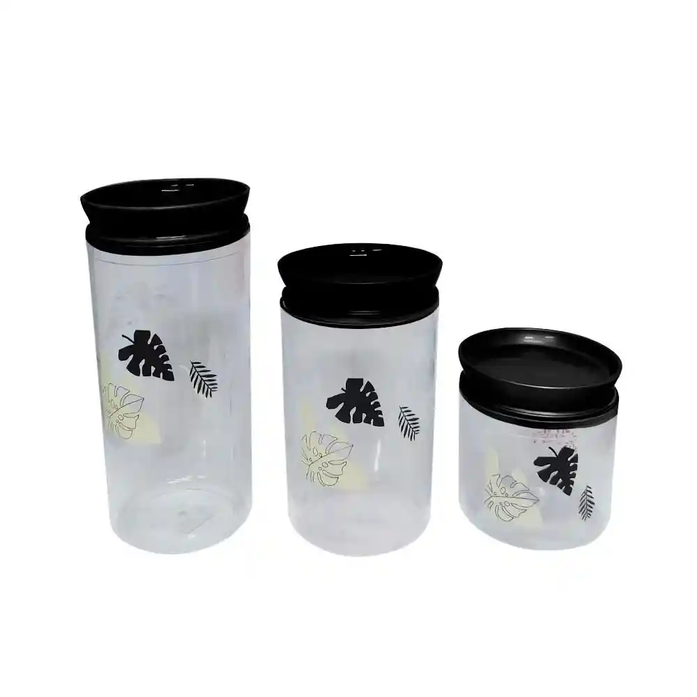 Set X 3 Recipientes Deco Np 22371