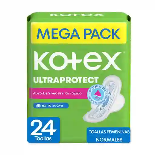 Kotex Toalla Femenina Normal 24 Und
