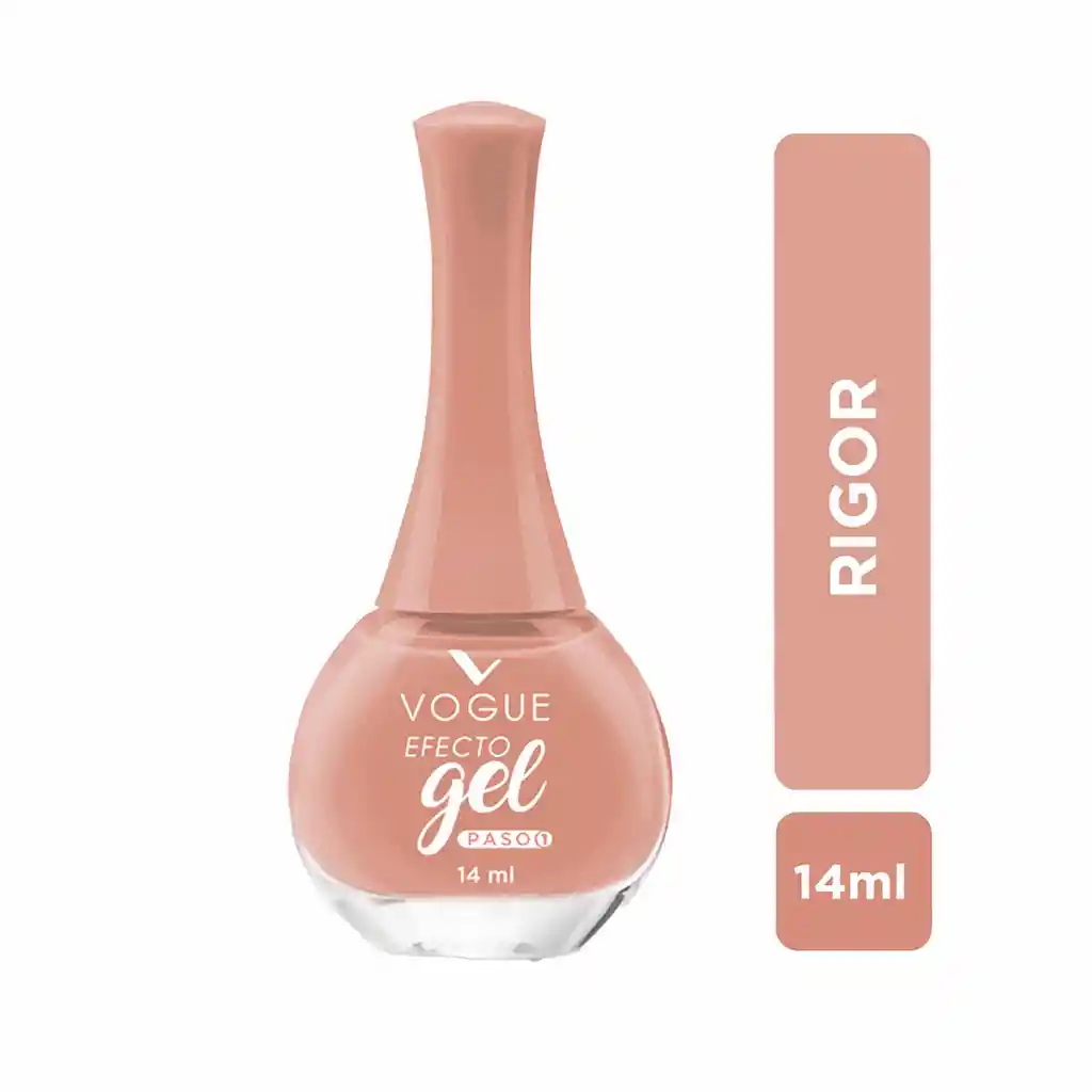 Vogue Esmalte Efecto Gel Rigor Nude