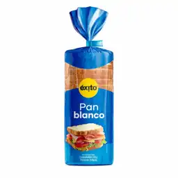 Pan Tajado Blanco Éxito