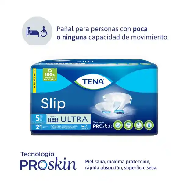 Tena Pañal Slip Ultra Talla S