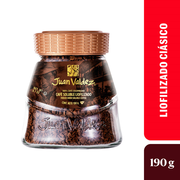 Juan Valdez Café Soluble Liofilizado Clásico 50 g