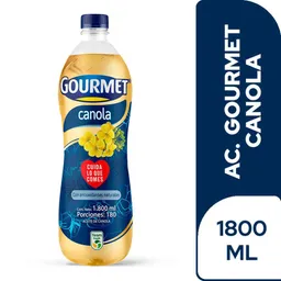Aceite Gourmet Canola 1800 Ml