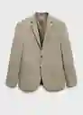 Blazer Americana na Paris Beige Talla 48 Hombre Mango