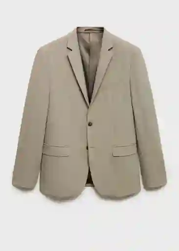 Blazer Americana na Paris Beige Talla 48 Hombre Mango