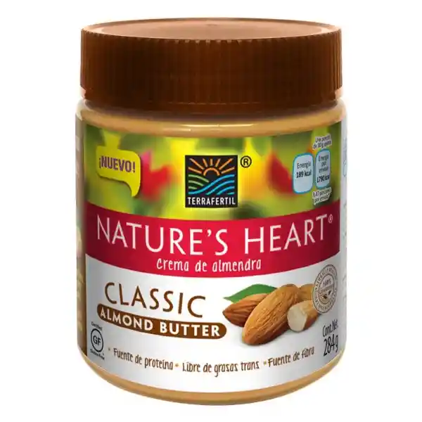 Natures Heart Mantequilla de Almendras Classic