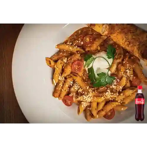 Combo Pasta Napolitana +Cocacola Orig 400ml