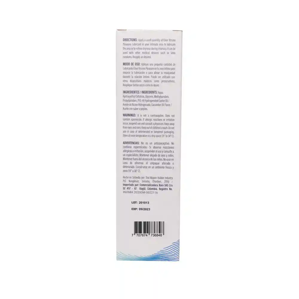 Natural Lubricante Ex Elixir Xtreme Pleasure