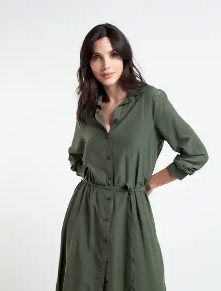 Vestido Cabo Verde Oscuro Talla L Naf Naf