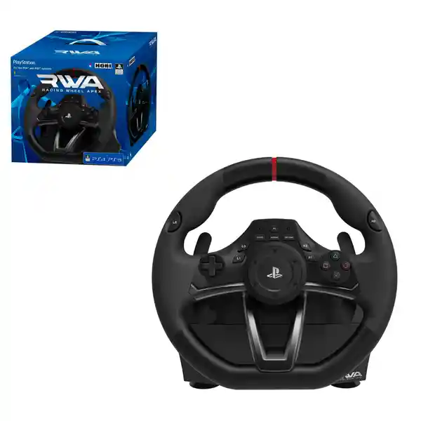 PS4/5 Timón y Pedal Apex Racing Wheel Rtw Hori