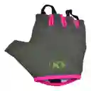 K6 Guantes Para Gimnasio De Cuero Fitness Speed Fuscia Talla M