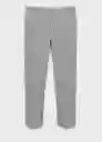 Pantalón Paris Gris Talla 42 Hombre Mango