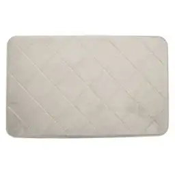 Tapete Baño Memory Foam 40 X 60 Cm Ecru Krea