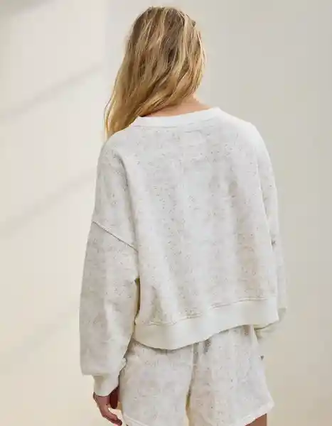 Buzo Blanco Talla: SMALL Aerie 3636125 American Eagle
