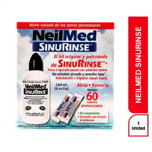 NeilMed Solución Nasal Sinus Rinse para Adulto