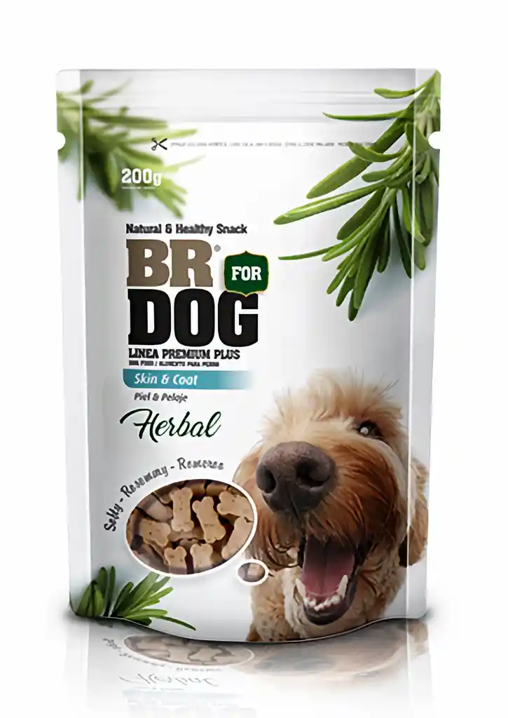 Br For Dog® Herbal Softy Rosemary-romero Skin & Coat (piel & Pelaje) 200 Gr