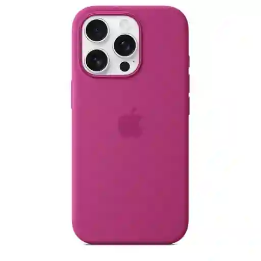 iPhone Case 16 Pro Max Silicone With Magsafe Fuchsia