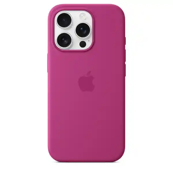 iPhone Case 16 Pro Max Silicone With Magsafe Fuchsia