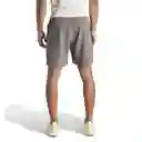 Adidas Short Hiit 3s Mes Para Hombre Gris Talla S7