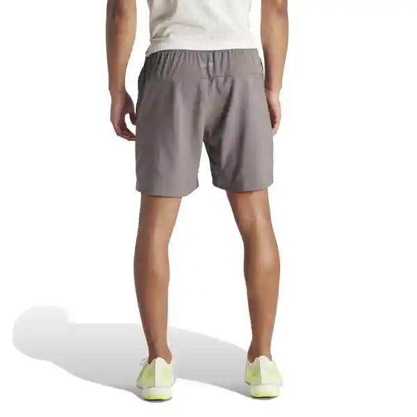 Adidas Short Hiit 3s Mes Para Hombre Gris Talla S7