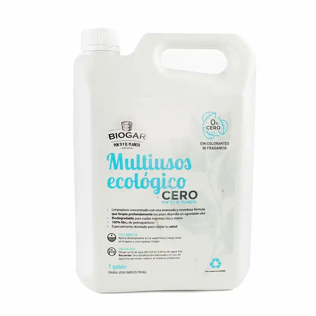 Biogar Multiusos Ecológico Cero Aroma