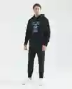 Jogger Sweatpant Togs Negro Sombrío Ultraoscuro T.36 Chevignon