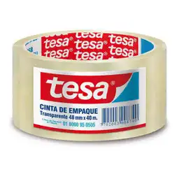 Tesa Cinta de Empaque Transparente 48 mm x 40 cm
