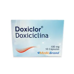 Doxiclor (100 mg) 10 Cápsulas