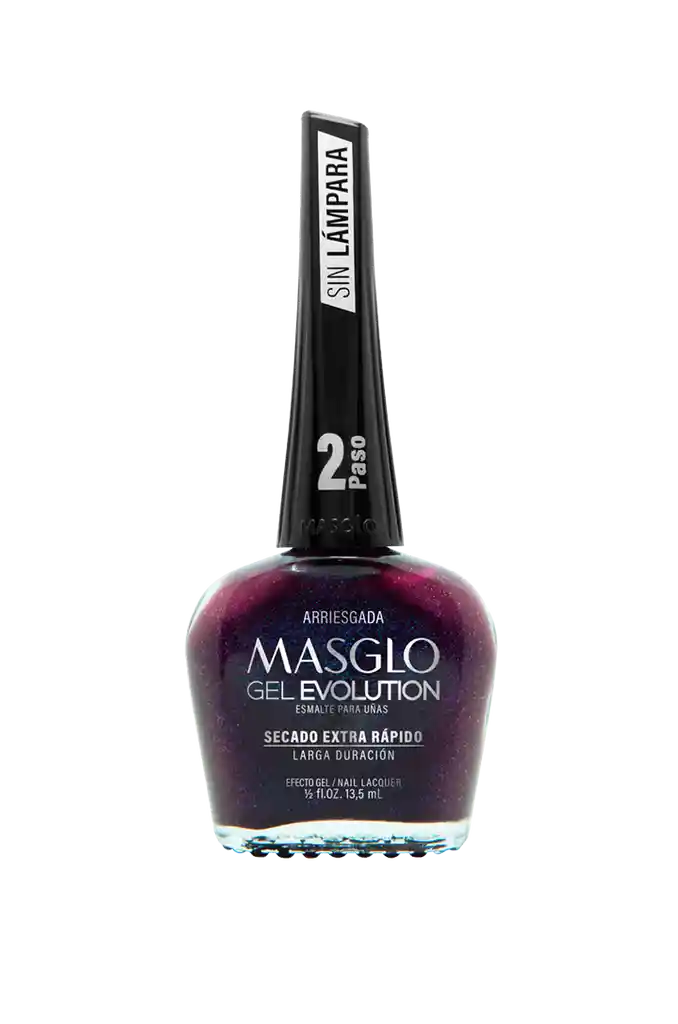 Masglo Esmalte para Uñas Gel Evolution Tono Arriesgada 