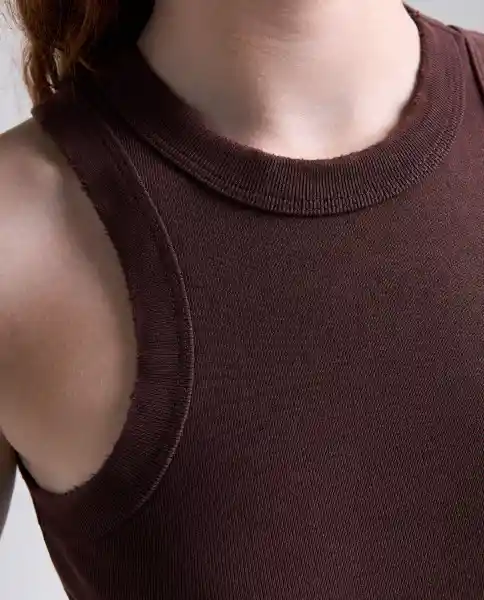 Camiseta Mujer Café Talla M 609G015_CAF191420 Americanino