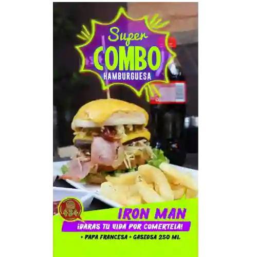 Hamburguesa Iron Man