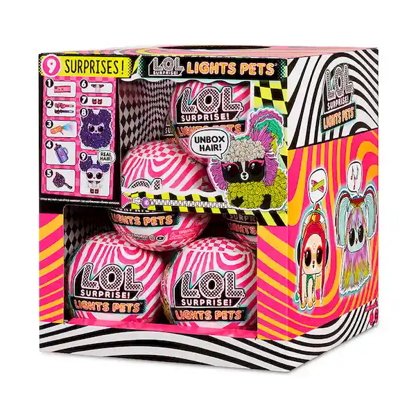 L.O.L. Figura de Colección Mascotas Con Pelo Light Sorpresas