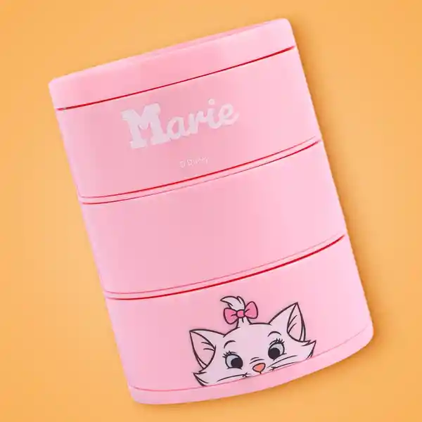 Organizador de Plástico de Tres Capas Rosa Miniso