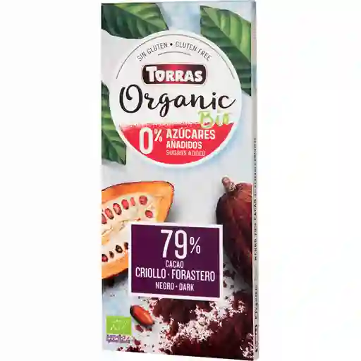 Torras Cacao 79 Organic Sin Azucar