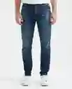 Jean Slim Fit Masculino Azul Clásico 28/30 Chevignon