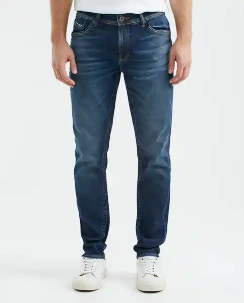 Jean Slim Fit Masculino Azul Clásico 28/30 Chevignon