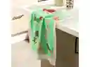Paño de Cocina Velour Verde Casaideas